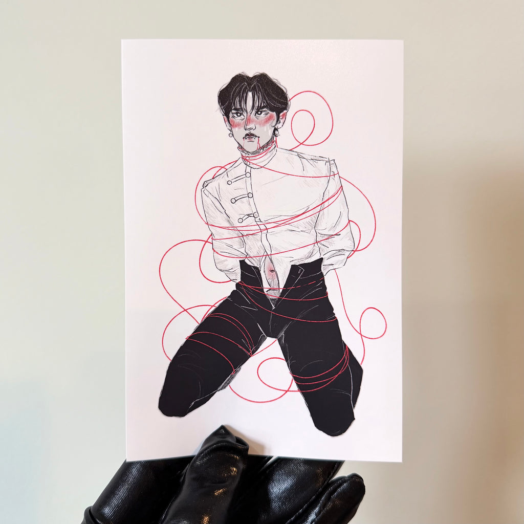 Vampire LeeKnow Tied - 4x6inches Glossy Print