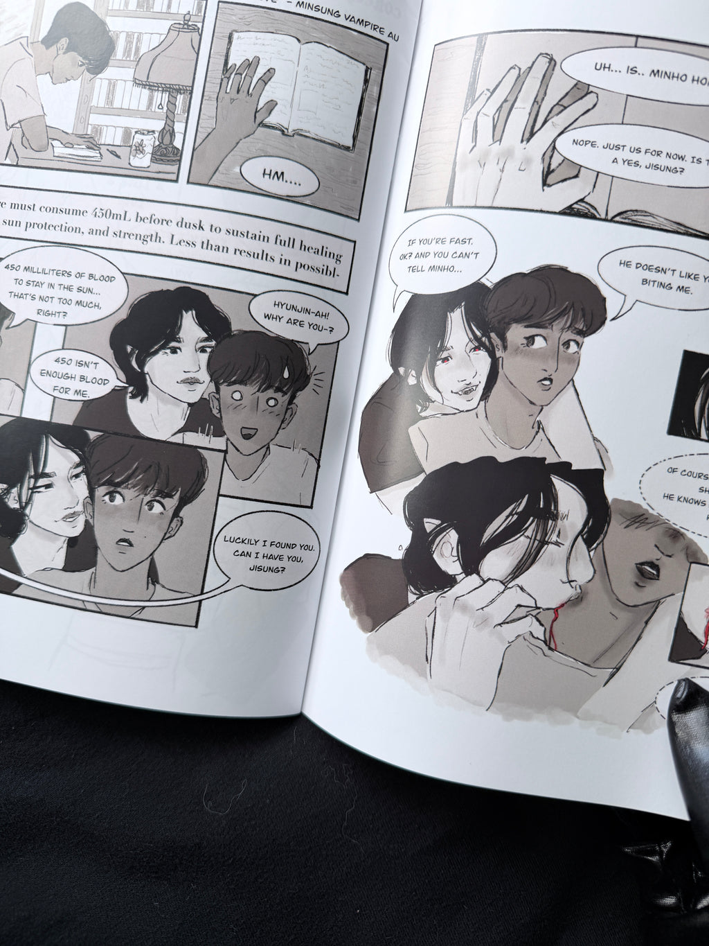 Vampires Consume My Mind Zine / Please Read!
