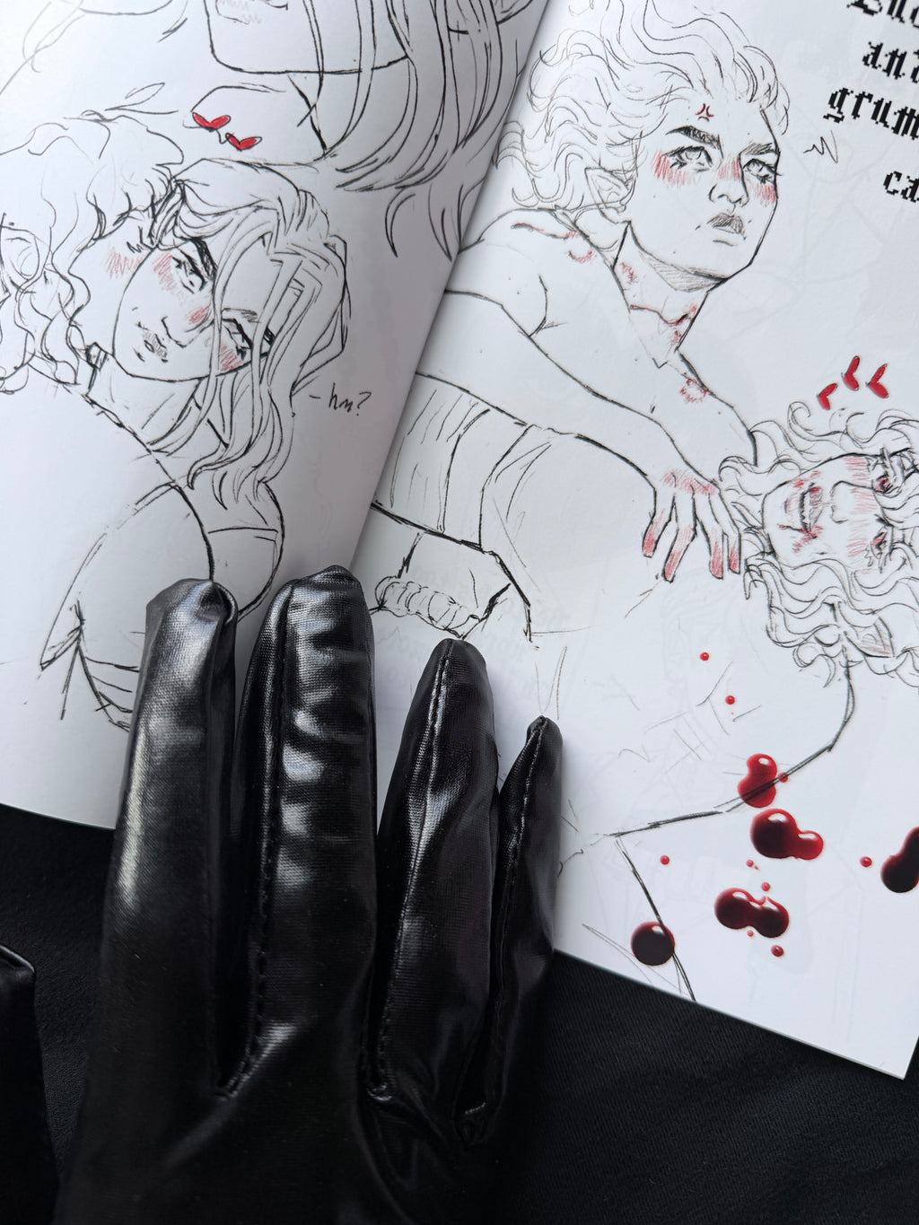 Vampires Consume My Mind Zine / Please Read!