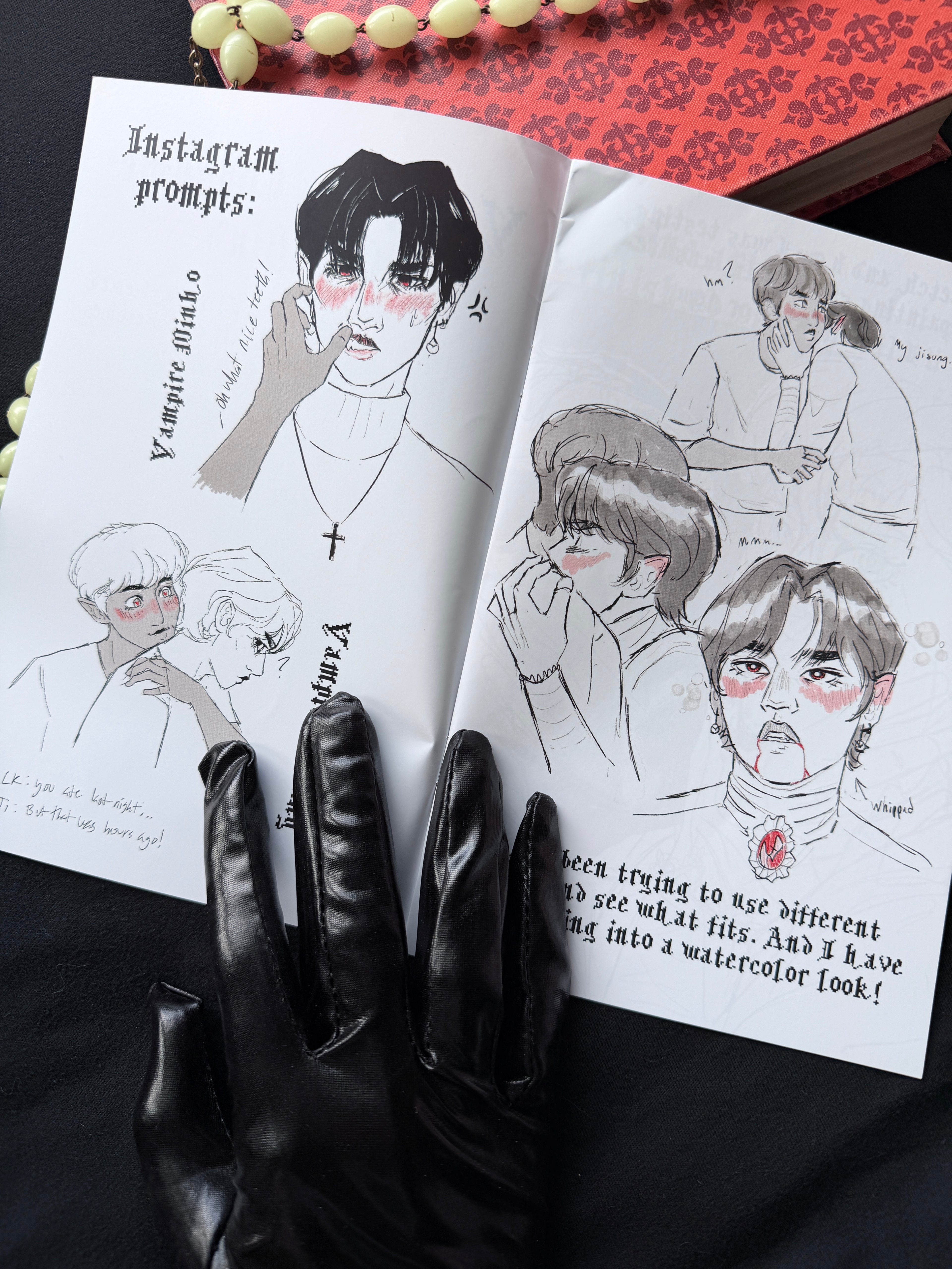 Vampires Consume My Mind Zine / Please Read!