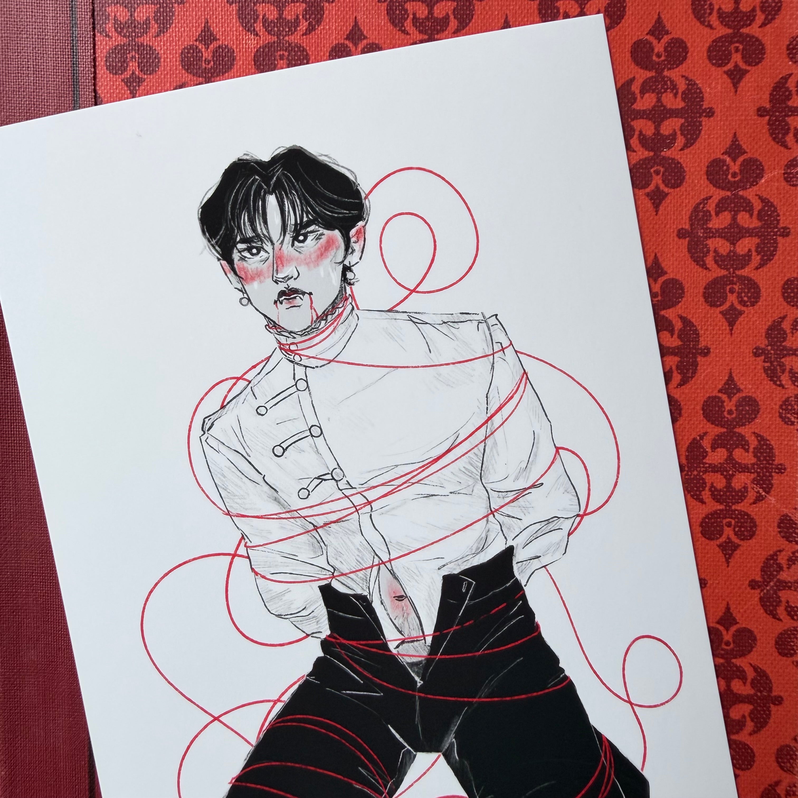 Vampire LeeKnow Tied - 4x6inches Glossy Print