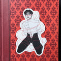 Vampire Lino “Tied Up” - Glossy Sticker - NORMAL SIZE