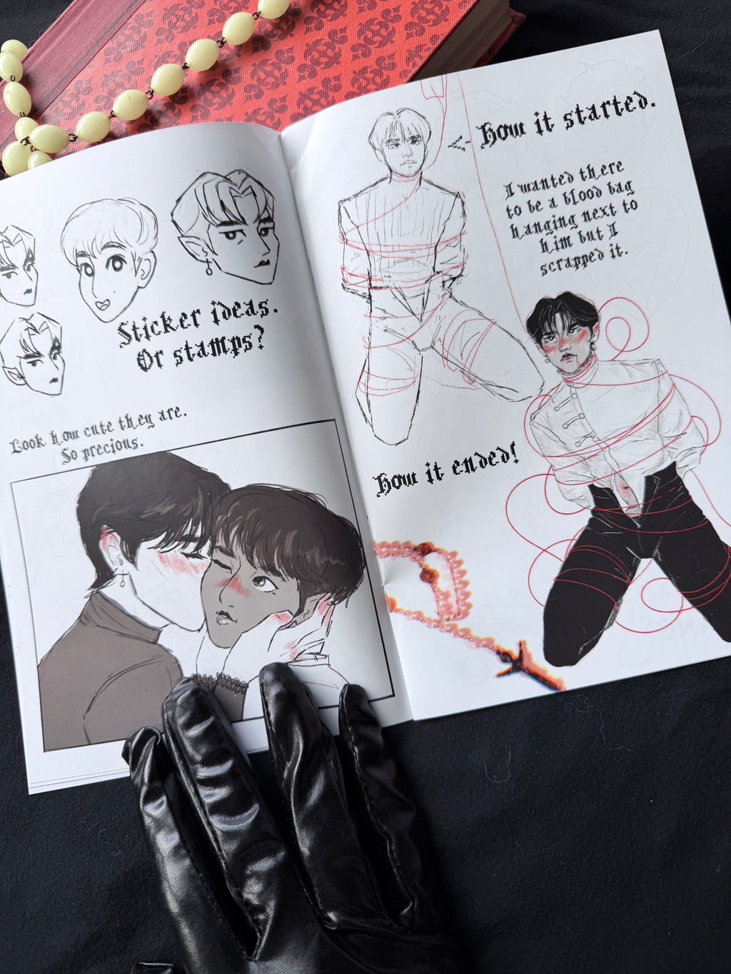 Vampires Consume My Mind Zine / Please Read!