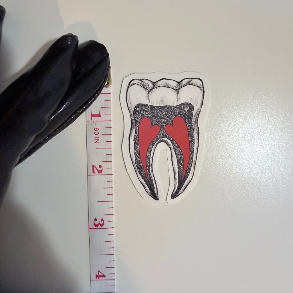 Sweet Tooth - Glossy Sticker